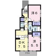 フルール瀬戸Aの間取り画像