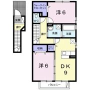 フルール瀬戸Aの間取り画像