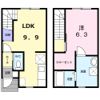 花りんとうⅡ Bの間取り画像