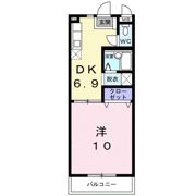 ヴィラハピネスの間取り画像