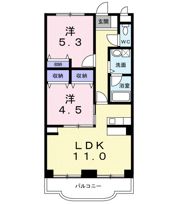 ヴィラ ハヤカワの間取り画像