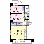 ファミール中渕の間取り画像