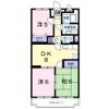 ファミールK向山Ⅱの間取り画像
