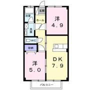 ヴィラグリーンの間取り画像
