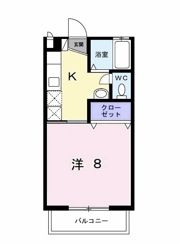 サンハイツ長者ヶ台Bの間取り画像