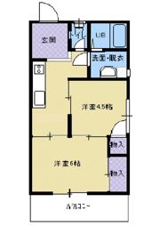 アスピアAの間取り画像