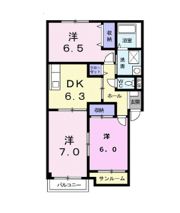 ヴィラノールCの間取り画像