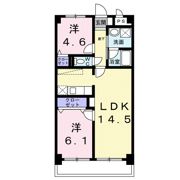 エヴァー高田の間取り画像