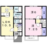 ハイムSweetPea 1号館の間取り画像
