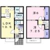 ハイムSweetPea 1号館の間取り画像