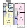 ハイムSweetPea 2号館の間取り画像