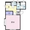 ハイツひばりの間取り画像