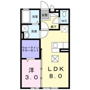 ルミエール須屋Ⅱの間取り画像