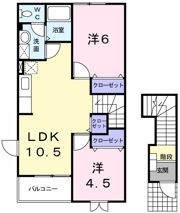 ピュアメゾン・Oの間取り画像