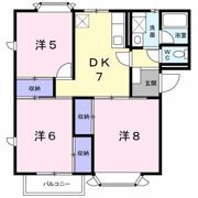ヴィラ三井Wの間取り画像