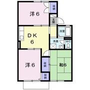 シャトレ湯川Aの間取り画像