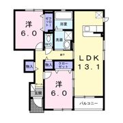 ディオパラッツオⅠの間取り画像