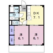 ベルメゾン姫野C棟の間取り画像