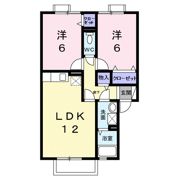 ボヌールAの間取り画像