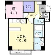 花りんとうⅠの間取り画像