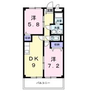 スプリームタウンの間取り画像