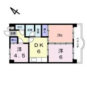 クレセントマンションの間取り画像