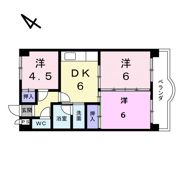 クレセントマンションの間取り画像