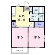 グランディアEの間取り画像