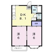 グランエクレールの間取り画像