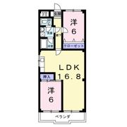 田中ハイツの間取り画像