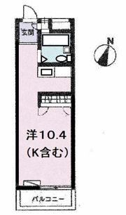 サンパーク古淵の間取り画像