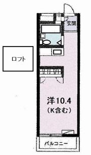 サンパーク古淵の間取り画像