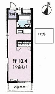 サンパーク古淵の間取り画像