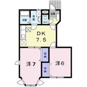 アール・ド・ヴィーヴル Aの間取り画像
