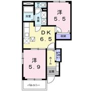 コネクションAの間取り画像