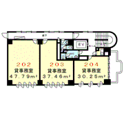 八千代ビル日立の間取り画像