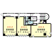 八千代ビル日立の間取り画像