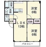 アイパレット岩屋の間取り画像
