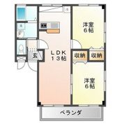 アイパレット岩屋の間取り画像