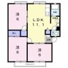 サンビレッジ諸富Cの間取り画像