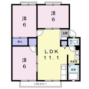 サンビレッジ諸富Gの間取り画像