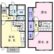 AGURI2002Ⅱの間取り画像