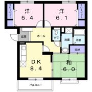アーバンサクライC棟の間取り画像