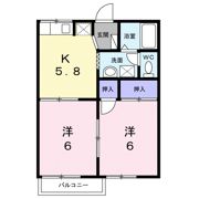 ファミールパークスCの間取り画像