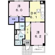 ハナブサの間取り画像