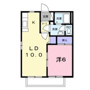 グレースヒルズHAGA Ⅰの間取り画像