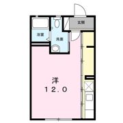 プランドール野中Aの間取り画像
