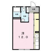 プランドール野中Aの間取り画像