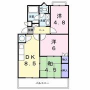 カサグランデ藤江の間取り画像