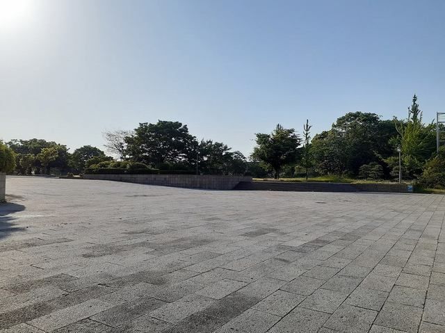 近くのひうち公園まで800m（徒歩10分）